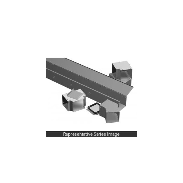 Hammond Corner Reducer, 8 x 8 to 6 x 6, Steel/Gray CWCRD86 - main